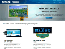 Tablet Screenshot of femacorp.com